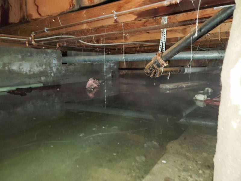 Flooded Basement Area